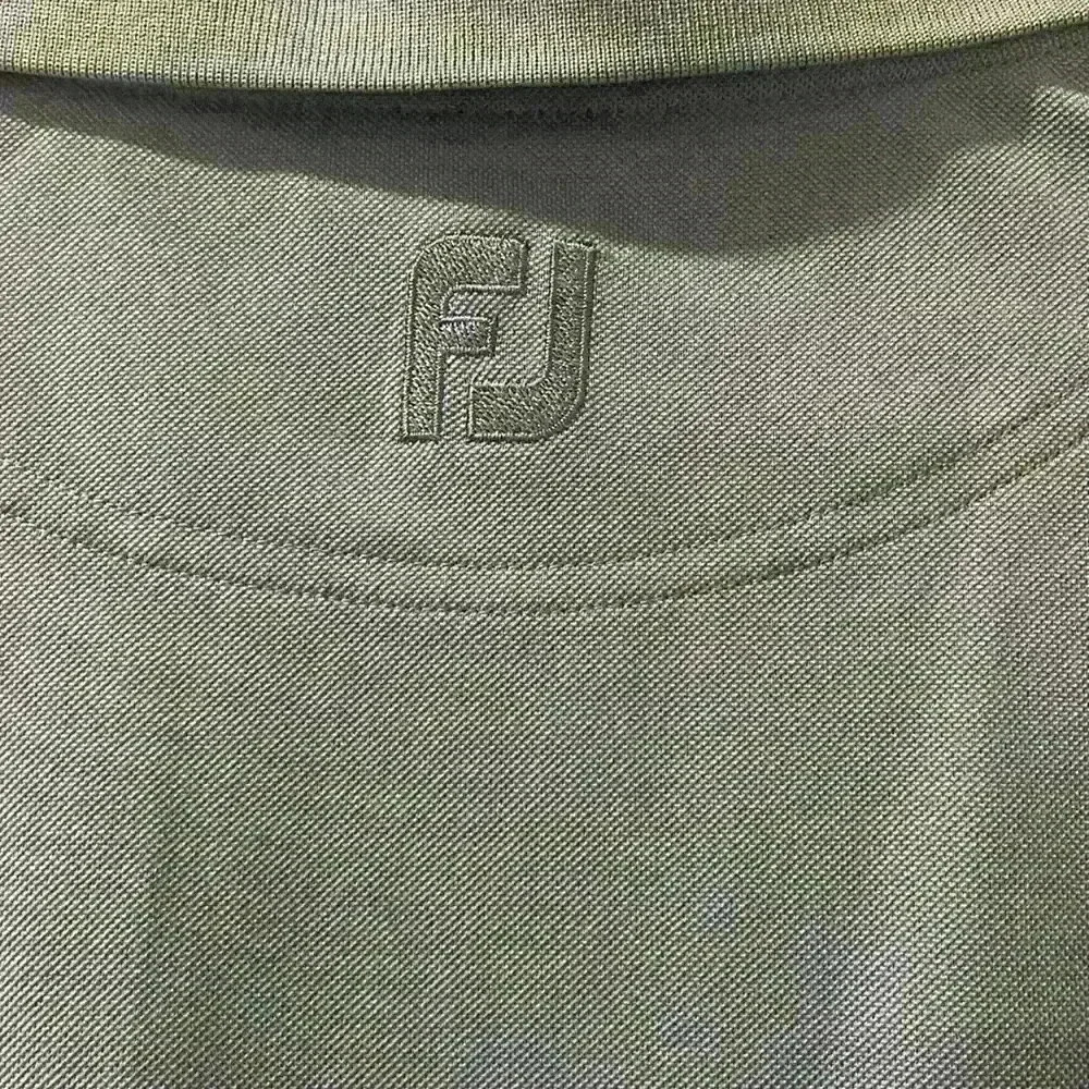 FJ Foot Joy Golf Polo Athletic‎ Fit Shirt White Short Sleeve Mens Size XL - Picture 6 of 11